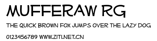 Mufferaw Rg.ttf字體轉換器圖片
