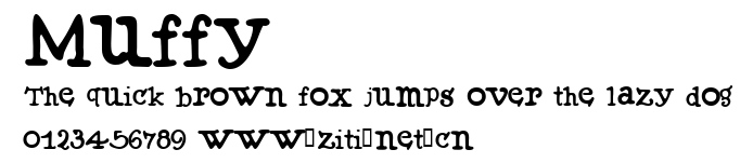 Muffy.ttf字體轉換器圖片