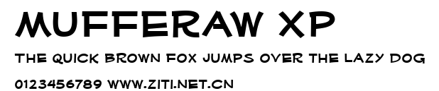 Mufferaw Xp.ttf字體轉換器圖片