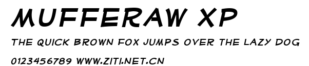 Mufferaw Xp.ttf字體轉換器圖片
