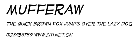 Mufferaw.ttf字體轉換器圖片