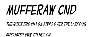Mufferaw Cnd.ttf字體轉換器圖片