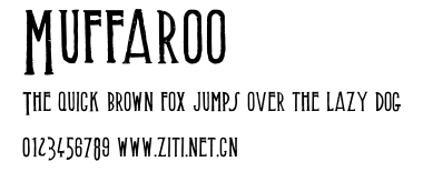 Muffaroo.ttf字體轉換器圖片