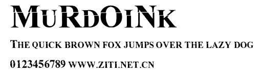 MuRdOiNk.ttf字體轉換器圖片