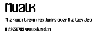 Mualk.otf字體轉換器圖片