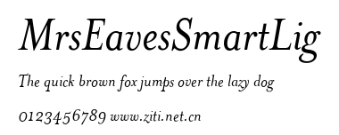 MrsEavesSmartLig.ttf字體轉換器圖片