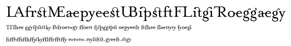 MrsEavesJustLigRoman.ttf字體轉換器圖片