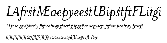 MrsEavesJustLig.ttf字體轉換器圖片