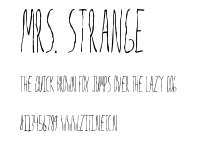 Mrs. Strange.ttf字體轉換器圖片
