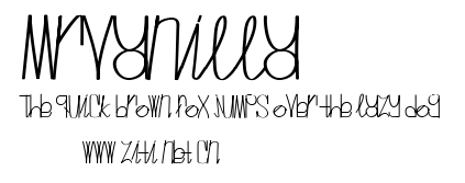MrVanilla.ttf字體轉換器圖片