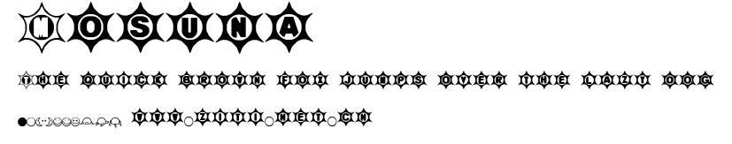 Mosuna.ttf字體轉換器圖片