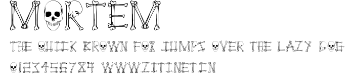 Mortem.ttf字體轉換器圖片