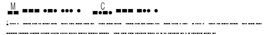 Morse Code.ttf字體轉換器圖片