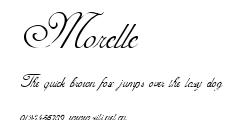 Morelle.ttf字體轉換器圖片