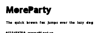 MoreParty.ttf字體轉換器圖片