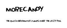 MoreCandy.ttf字體轉換器圖片