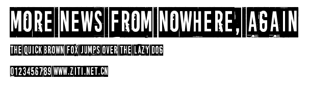 More news from nowhere, again.ttf字體轉換器圖片