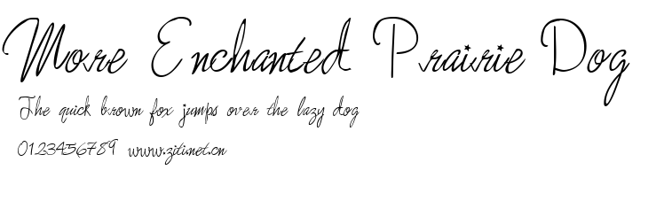 More Enchanted Prairie Dog.ttf字體轉換器圖片