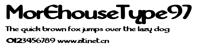 MorEhouseType97.ttf字體轉換器圖片