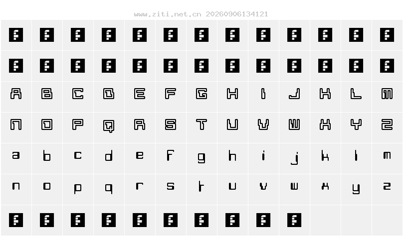 字符映射圖