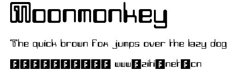 Moonmonkey.ttf字體轉換器圖片