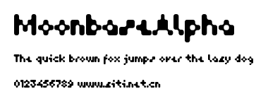 MoonbaseAlpha.ttf字體轉換器圖片