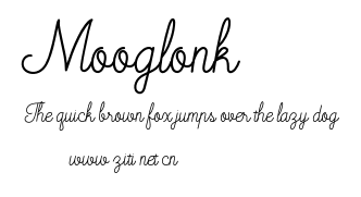 Mooglonk.otf字體轉換器圖片