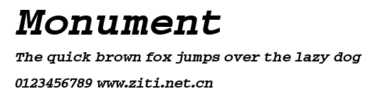 Monument.ttf字體轉換器圖片