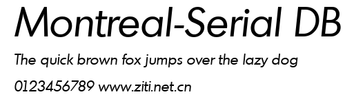 Montreal-Serial DB.ttf
