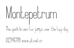 Montepetrum.ttf字體轉換器圖片