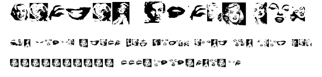 Monroe Dingbats.ttf字體轉換器圖片