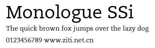 Monologue SSi.ttf字體轉換器圖片