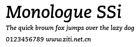 Monologue SSi.ttf字體轉換器圖片