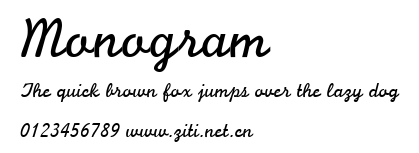Monogram.ttf字體轉換器圖片