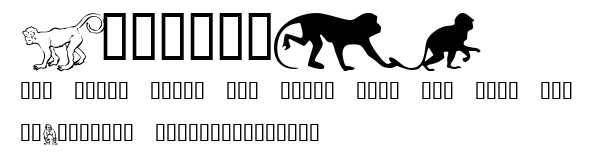 MonkeysDC.ttf字體轉換器圖片