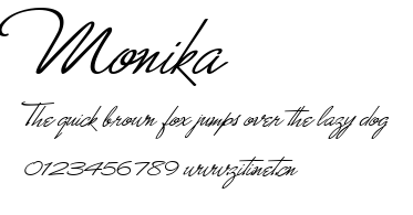 Monika.ttf字體轉換器圖片