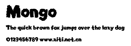 Mongo.ttf字體轉換器圖片