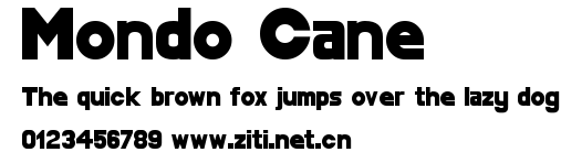 Mondo Cane.ttf字體轉換器圖片