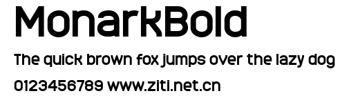 MonarkBold.ttf字體轉換器圖片