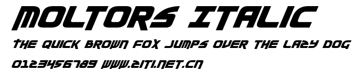 Moltors Italic.ttf字體轉換器圖片