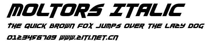 Moltors Italic.ttf字體轉換器圖片