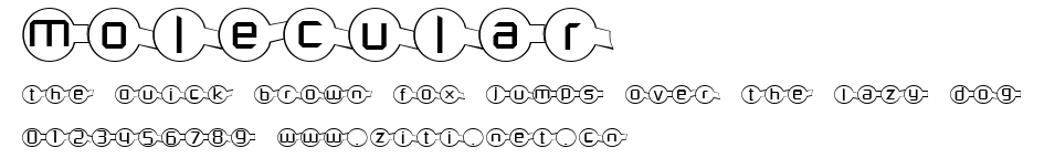 Molecular.ttf字體轉換器圖片