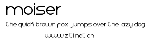 Moiser.ttf字體轉換器圖片
