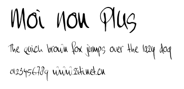 Moi Non Plus.ttf字體轉換器圖片