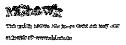Mohawk.ttf字體轉換器圖片