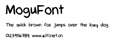MoguFont.ttf字體轉換器圖片