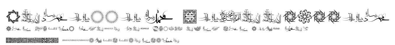 Mohammad RasoolAllah.ttf字體轉換器圖片
