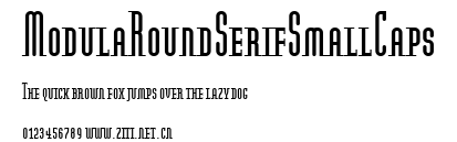 ModulaRoundSerifSmallCaps.ttf字體轉換器圖片