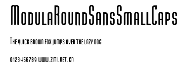 ModulaRoundSansSmallCaps.ttf字體轉換器圖片