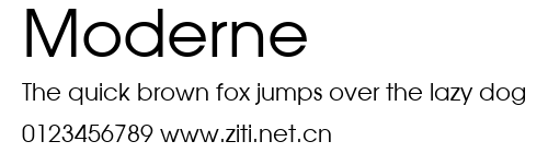 Moderne.ttf字體轉換器圖片